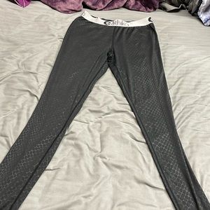 Ethika mermaid print leggings size medium EUC